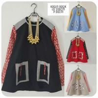 Gambar BLouse Batik Kombi Two Pockets dari Se7enpie Stuff undefined 1 Tokopedia