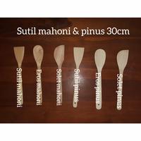 Gambar Sutil Kayu Pinus/ Eros Kayu Pinus/ Sodet Pinus/ Solet Pinus P30 cm - sutil pinus P30 dari el artgallery undefined 4 Tokopedia