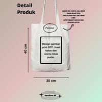 Gambar Tote Bag Bahan Kanvas Premium Perekat Realistic dari tweleve-id undefined 3 Tokopedia