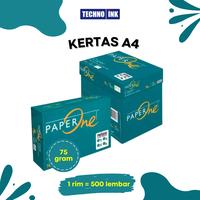 Gambar Kertas A4 75 Gram Paper One (1 Rims) dari Techno Ink Indonesia undefined 1 Tokopedia