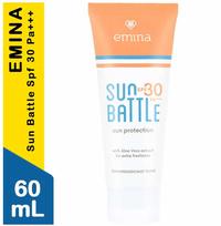 Gambar Emina Sunscreen SPF30 Sun Battle Protection Skin Buddy SPF30 60ML - SUNBATTLE SPF30 dari Gitencollection undefined 3 Tokopedia