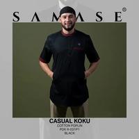 Gambar Samase Koku Casual R031 - Black, S dari Berkah Sunnah Moslem Store undefined 1 Tokopedia