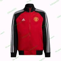 Gambar Jaket jacket bola MU manchester united anthem red/ prematch black 2022 - Hitam, M dari lilo sport undefined 1 Tokopedia