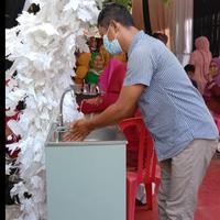 Gambar Sewa Wastafel portable cuci tangan Sensor dan manual tanpa sentuh kran dari Griya Multi - Media undefined 4 Tokopedia