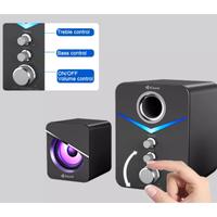 Gambar KISONLI Speaker Komputer/Laptop U3100 Bass, Treble - HITAM dari Kisonli undefined 5 Tokopedia