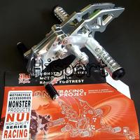 Gambar FootStep UnderBone Vixion R All New NUI Racing Series Monster 3 - Hitam dari HjMotoSport undefined 3 Tokopedia
