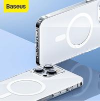 Gambar BASEUS CASING IPHONE 13 SERIES APPLE MAGSAFE MAGNETIC CASE SILICONE - 13 PRO MAX dari Tekno Utama undefined 1 Tokopedia