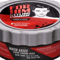 Gambar For Him Styling Pomade Water Based Super Strong Hold and Shine 100gr dari Azni Supermarket Pekanbaru Riau undefined 3 Tokopedia