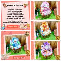 Gambar keranjang bulat ANEKA WARNA TERLARIS paket kado bayi baby gift parcel - Biru dari kadobayimurah undefined 2 Tokopedia