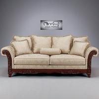 Gambar sofa tamu jati minimalis ukir Jepara 3seater new model dari Mirr Jaya Mebel undefined 1 Tokopedia