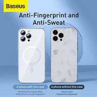 Gambar BASEUS CASING IPHONE 13 SERIES APPLE MAGSAFE MAGNETIC CASE SILICONE - 13 PRO MAX dari Tekno Utama undefined 3 Tokopedia