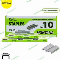 Gambar isi staples no. 10 Montana dari JOHARMARKET undefined 1 Tokopedia