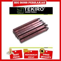 Gambar TEKIRO Mata Obeng Ketok Set 12 PCS PH2 X 80 MM dari Big Boss Perkakas undefined 3 Tokopedia