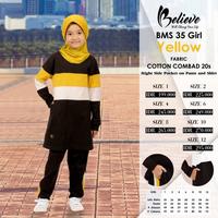 Gambar Setelan Baju Olahraga Anak Perempuan - Baju Olahraga Believe BMS 35 - Milo, 1 dari Toko Herbal Os undefined 4 Tokopedia