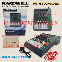 Gambar Mixer Audio 8 Channel Hardwell SLK 8 PRO Original Mixing Soundcard dari HARDWELL AUDIO STORE undefined 1 Tokopedia