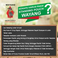 Gambar Plastik Klip Berdiri Standing Pouch STP Wayang 14 x 22 cm dari PlastikPancaBudiOfficial undefined 2 Tokopedia