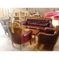 Gambar Kursi Sofa Tamu Garuda Kayu Jati Solid Jepara dari LarisJKT undefined 1 Tokopedia