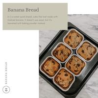 Gambar Banana Bread / Roti Kue Makassar / Parcel Hampers - Box of 5 dari Makassar Motor undefined 1 Tokopedia