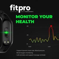 Gambar UNEED X Hardwear Fitpro Smartband with Thermometer Pengukur Suhu Tubuh dari BukaJhipandPedia undefined 2 Tokopedia