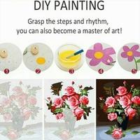 Gambar DIY painting by number 30x20cm kerajinan tangan - FESTIVAL dari Kumikasa undefined 3 Tokopedia