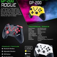Gambar NYK GP200 / GP-200 Rogue Gamepad Bluetooth Dual Mode Gaming Controller - Putih dari MXKomputer_NEW undefined 4 Tokopedia
