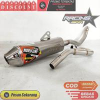 Gambar KNALPOT NORIFUMI ROCKET 4 COMPETITION WR 155 CRF 150 KLX DTRACKER 150 - KLX dari NHK RACING GENERATION undefined 3 Tokopedia