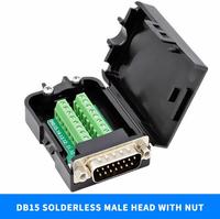 Gambar DB15 Solderless Terminal Screw 2 Row 15 Pin Box Case Cover Male Female - D. FEMALE SCREW dari DI Electronics undefined 5 Tokopedia