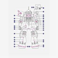 Gambar MG CHAR'S ZAKU II WATER DECAL EVO SIMP DECAL dari Tokyo Beat undefined 4 Tokopedia