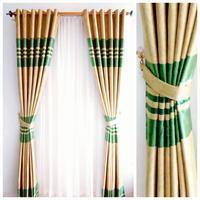 Gambar Gorden Jendela rumah minimalis blackout Import motif garis embos - Toska, 5 Gelembung dari KANAKA GORDEN undefined 2 Tokopedia