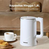 Gambar SAMONO 1.8L TEKO LISTRIK DOUBLE WALL PEMANAS AIR STAINLESS SW - R1 dari UNIQ BATAM STORE undefined 3 Tokopedia