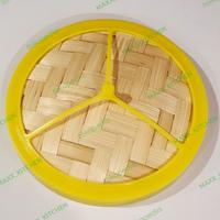 Gambar Dimsum Basket Kukusan Dimsum Klakat Dimsum Premium Steamer Bambu - Badan 30 cm dari maxxkitchen undefined 3 Tokopedia