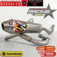 Gambar KNALPOT NORIFUMI ROCKET 4 COMPETITION WR 155 CRF 150 KLX DTRACKER 150 - KLX dari NHK RACING GENERATION undefined 1 Tokopedia