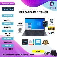 Gambar Lenovo Ideapad Slim 7 Touch i7-1165G7 16GB 1TBSSD IRIS XE W10 14.0FHD dari Top Tech Comp undefined 1 Tokopedia