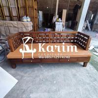 Gambar Bale Bale Anyaman Kayu Jati Perhutani dari Karimfurniture undefined 1 Tokopedia