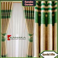 Gambar Gorden Jendela rumah minimalis blackout Import motif garis embos - Toska, 5 Gelembung dari KANAKA GORDEN undefined 1 Tokopedia
