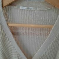 Gambar Cream Long Outer Cardigan dari Thrift By Joneli undefined 3 Tokopedia