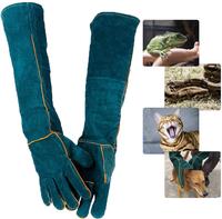 Gambar Reptile & Bird Anti Scratch Bite GLOVES Sarung Tangan NOMOY NFF-58 - Hijau dari Pet Express Murah undefined 2 Tokopedia