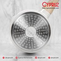 Gambar Cypruz SN-0331 White Granite DieCast Sauce Pan 16cm dari Home Electro undefined 5 Tokopedia