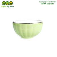 Gambar Mangkok Nasi Kecil Warna Polos Model Labu Ukuran 4,5 Inch - Biru Muda dari dapurnybun undefined 3 Tokopedia