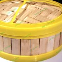 Gambar Dimsum Basket Kukusan Dimsum Klakat Dimsum Premium Steamer Bambu - Badan 30 cm dari maxxkitchen undefined 5 Tokopedia