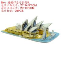 Gambar Puzzle 3D Foam KEAJAIBAN DUNIA mainan edukasi anak - Taj Mahal dari LimitlessStoreToys undefined 4 Tokopedia