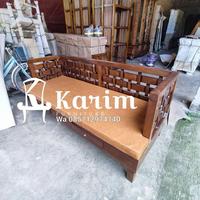 Gambar Bale Bale Anyaman Kayu Jati Perhutani dari Karimfurniture undefined 2 Tokopedia