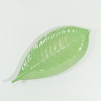 Gambar PIRING KERAMIK CANTIK MOTIF DAUN KOPI / Oval Plate 30 cm Green Coffee dari Nuanza Porcelain undefined 2 Tokopedia