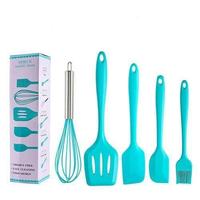 Gambar Baking Set 5 pcs Spatula Set Alat Masak Silikon Set Silicone Utensil - Hijau dari Sejati Official Store undefined 2 Tokopedia