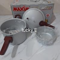 Gambar maxim panci presto 20cm 4 liter/pressure cooker dari Lucky Elektrik undefined 1 Tokopedia