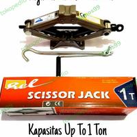 Gambar Dongkrak Mobil Grand Max Scissor Jack 1 Ton dari Ramos99 undefined 3 Tokopedia