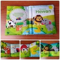 Gambar SOFT BOOK RUSTLE Buku Bantal Kain Bayi Bunyi Kresek Mainan Edukasi - RUSTLE-HEWAN dari Mamia Sale undefined 1 Tokopedia