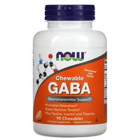 Gambar NOW Foods Chewable GABA Orange Flavor 90 Chewables dari Healthy Worldd undefined 1 Tokopedia