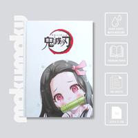 Gambar Buku Tulis / Notebook Hardcover Anime Kimetsu No Yaiba - TANJIRO 2 dari mokumoku store undefined 4 Tokopedia