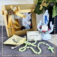 Gambar Gift Hadiah Rohani Tempat Lilin Tangan Keluarga Kudus atau Maria dari jual patung rohani undefined 1 Tokopedia